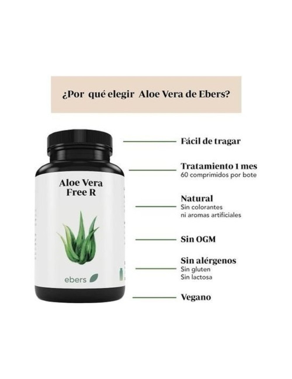 ALOE VERA 60 CAP EBERS