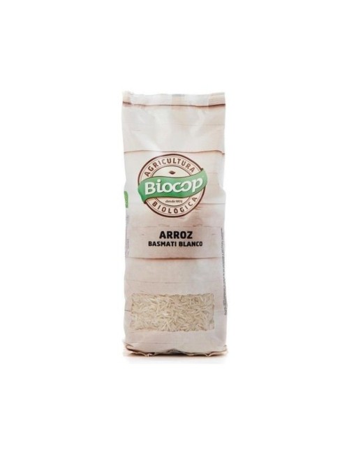 ARROZ BASMATI BLANCO 500 GR BIOCOP
