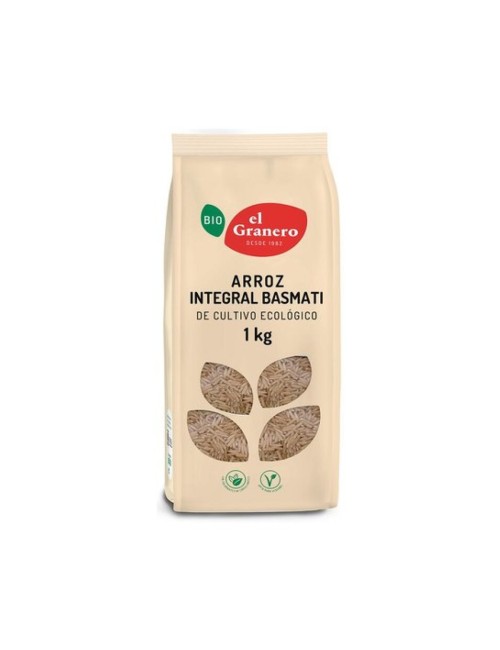 ARROZ BASMATI INTEGRAL 1 KG EL GRANERO