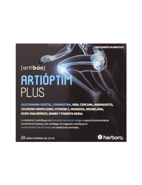 ARTIOPTIM PLUS 20 VIALES HERBORA