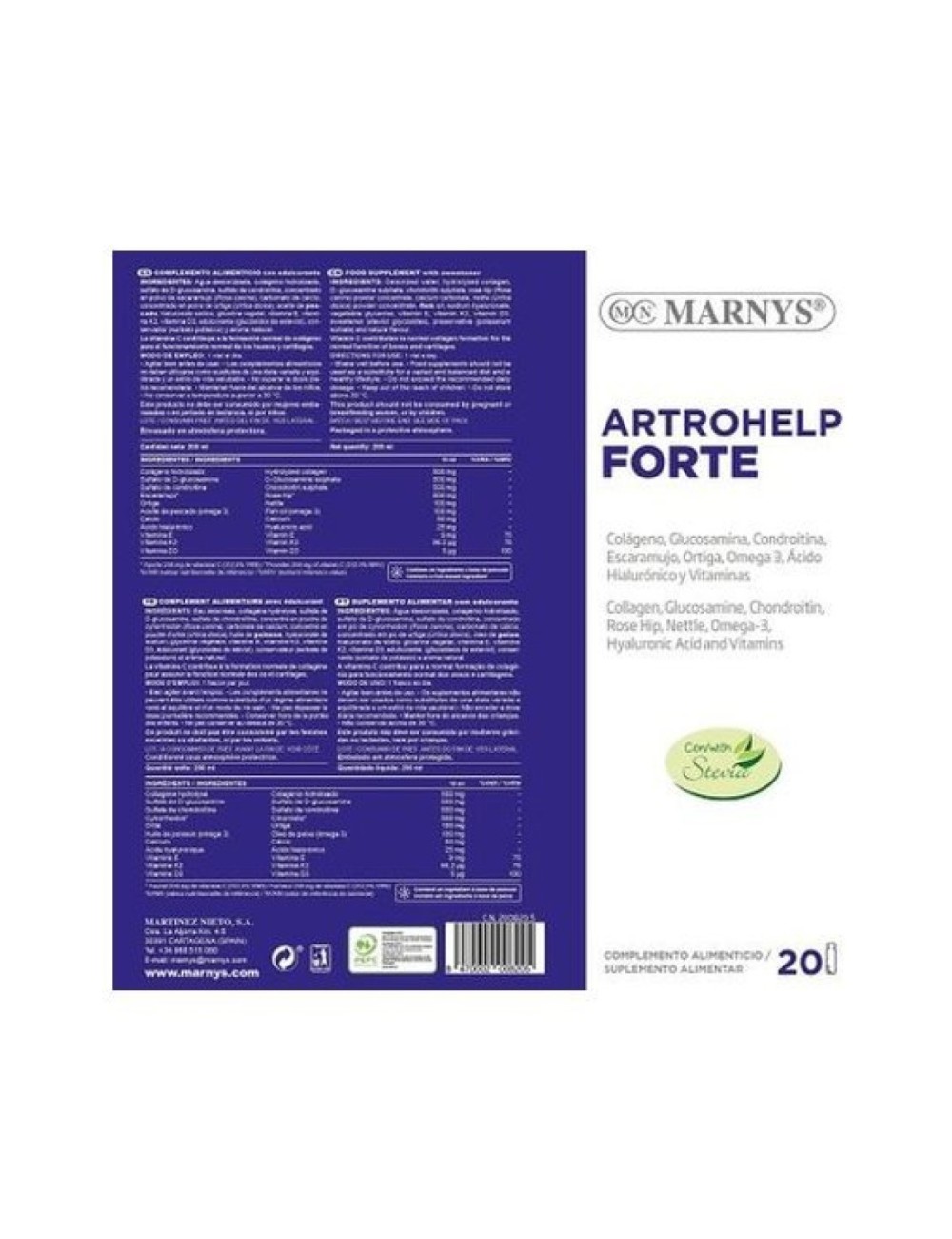 ARTROHELP FORTE 20 VIALES MARNYS