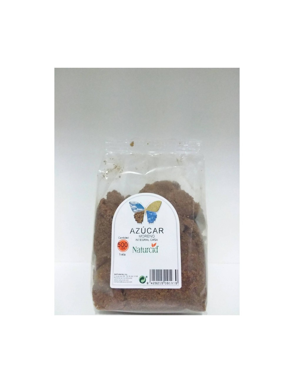 AZUCAR MORENO INTEGRAL 500 GR NATURCID