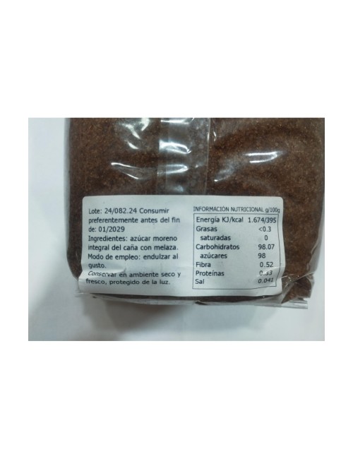 AZÚCAR MORENO INTEGRAL DE CAÑA 1 KG
