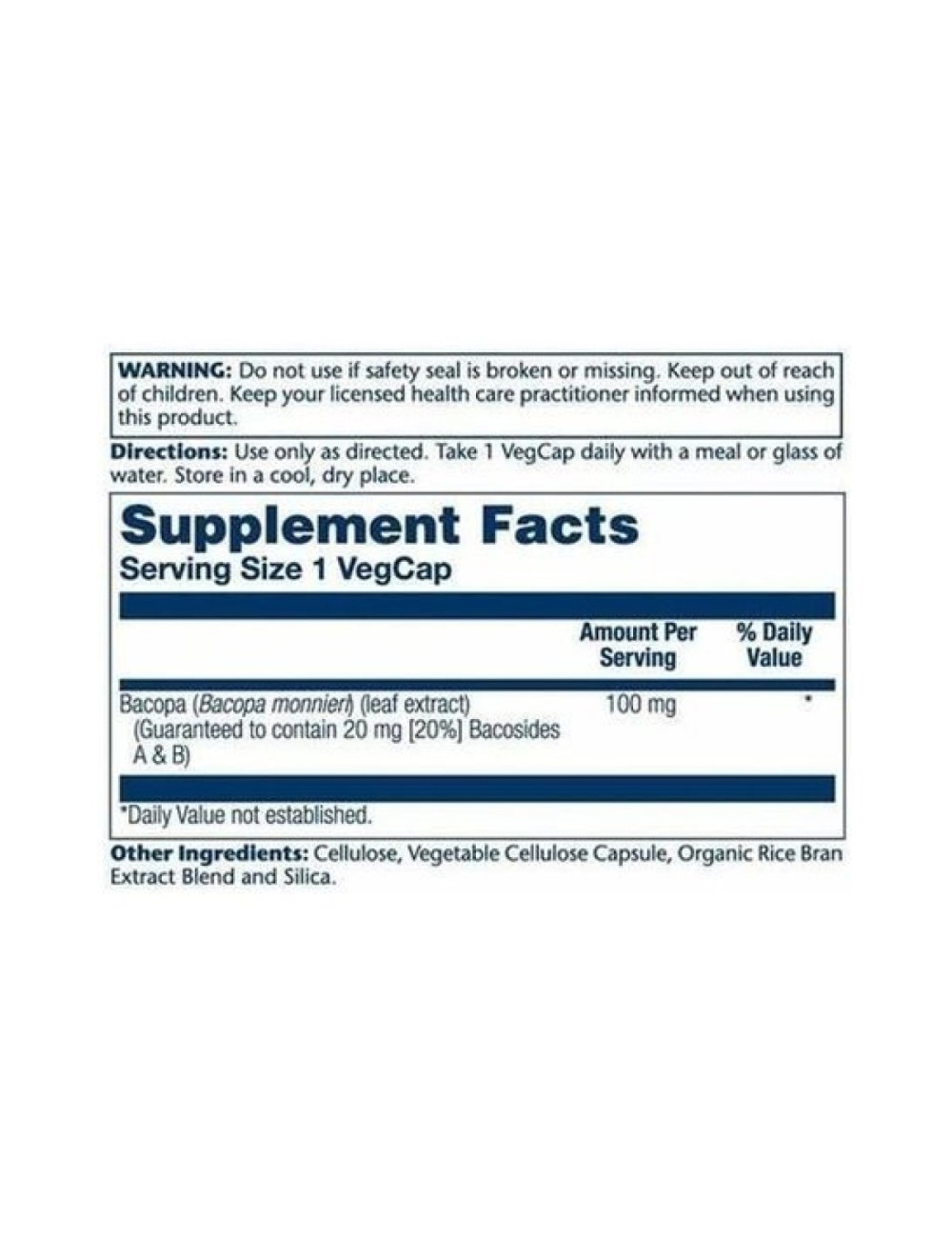 BACOPA 60 CAP