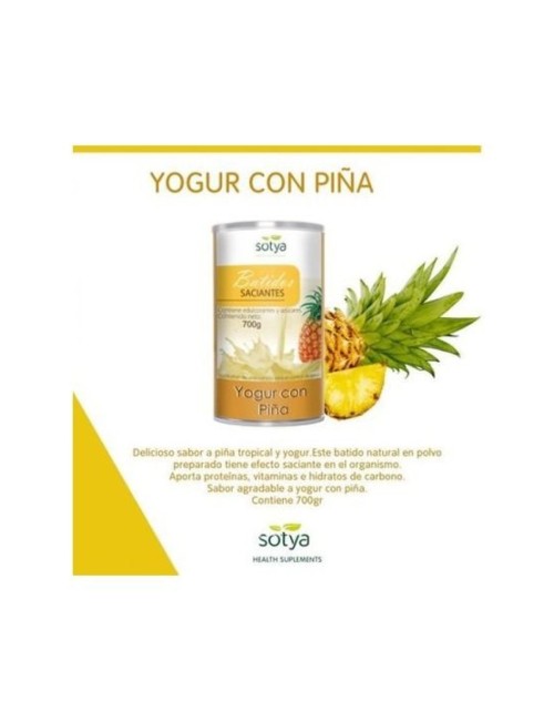 Batido saciante Yogur con Piña 700 gr.