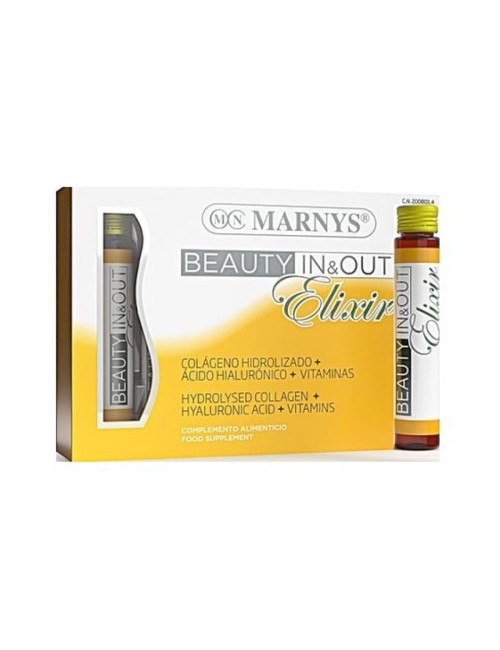 BEAUTY IN&OUT ELIXIR 14 VIALES MARNYS