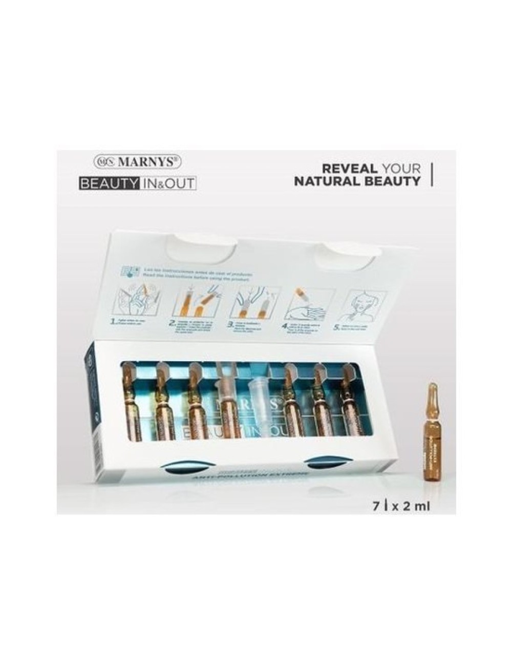 BEAUTY&IN OUT ANTI-POLLUTION EXTREME 7 AMPOLLAS MARNYS