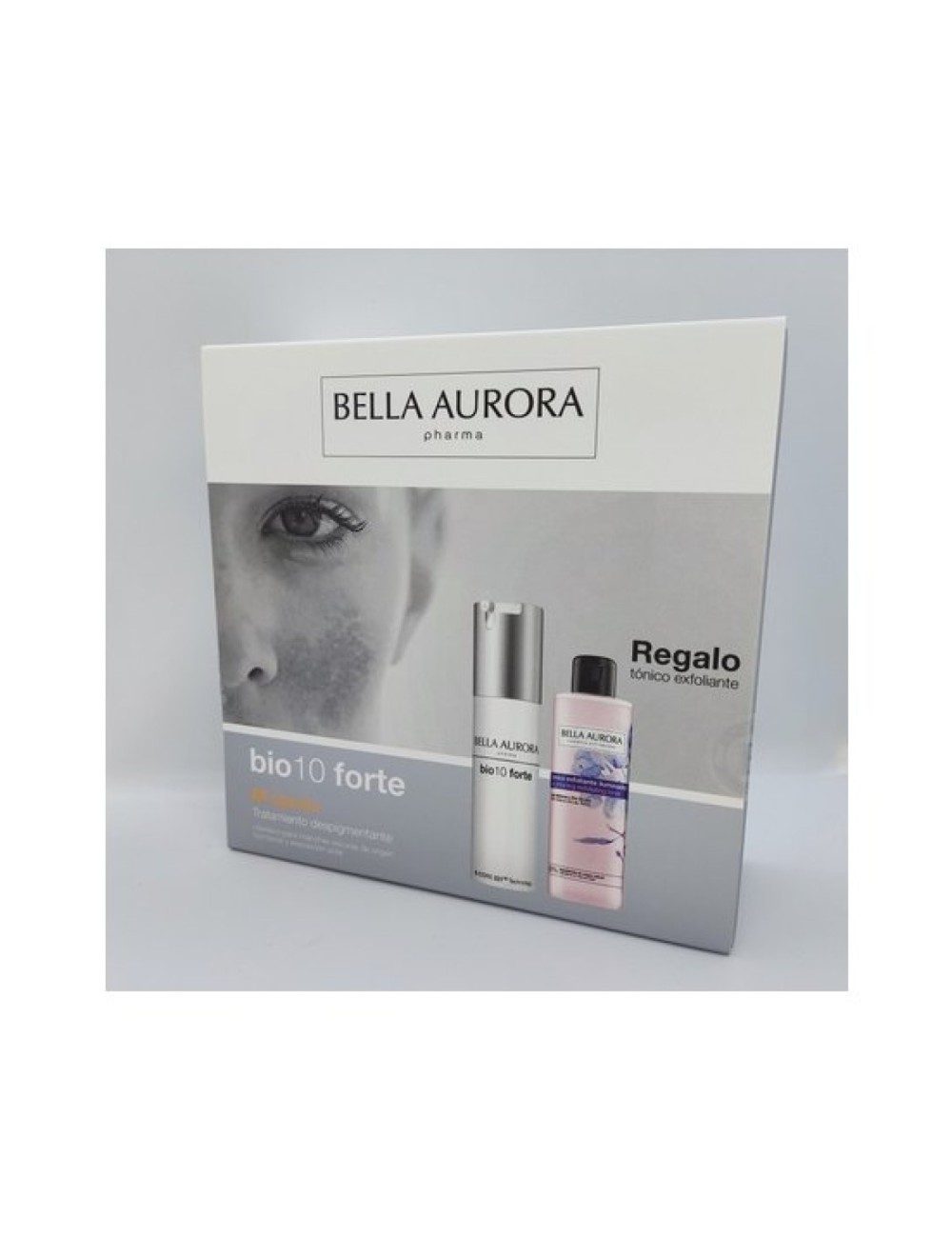 BIO 10 FORTE M-LASMA DESPIGMENTANTE 30 ML + TÓNICO EXFOLIANTE REGALO 200 ML BELLA AURORA