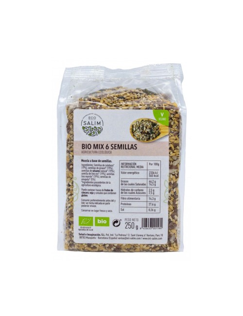 ECO-SALIM BIO MIX 6 SEMILLAS 250 GR