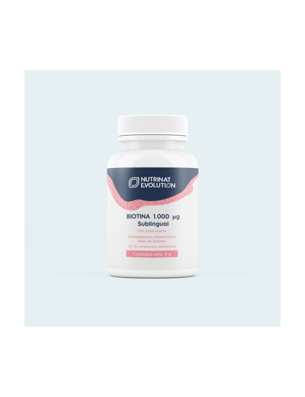 BIOTINA 1.000 UG SUBLINGUAL 30 COMPRIMIDOS NUTRINAT