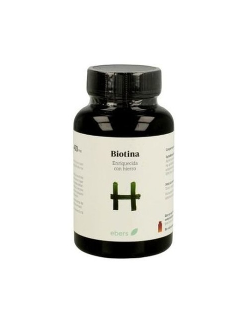 BIOTINA ENRIQUECIDA CON HIERRO 60 COMP EBERS