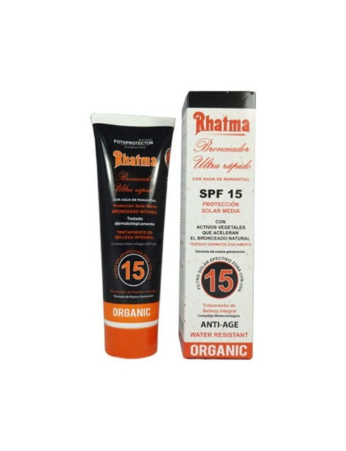 BRONCEADOR ULTRA RAPIDO 15 SPF 100 ML RHATMA