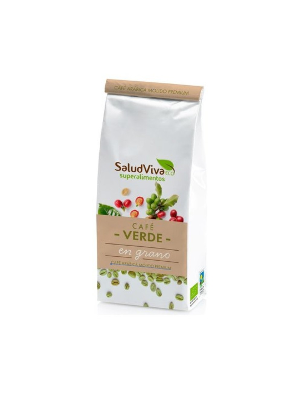 CAFÉ VERDE ARÁBICA EBN GRANO 150 GR SALUD VIVA