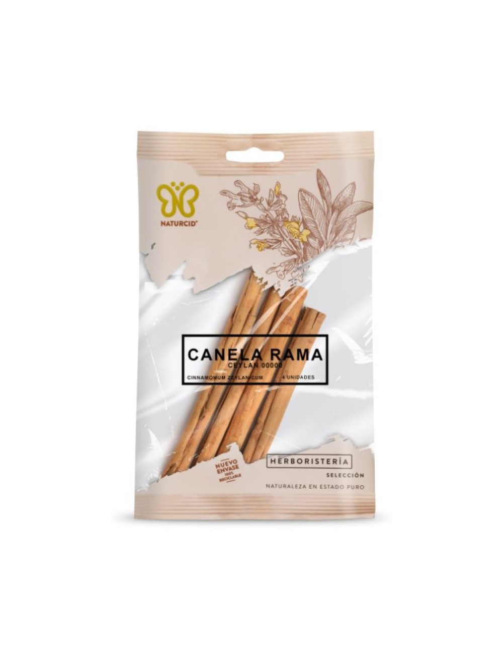 NATURCID CANELA RAMA CEYLAN 4 UNDS