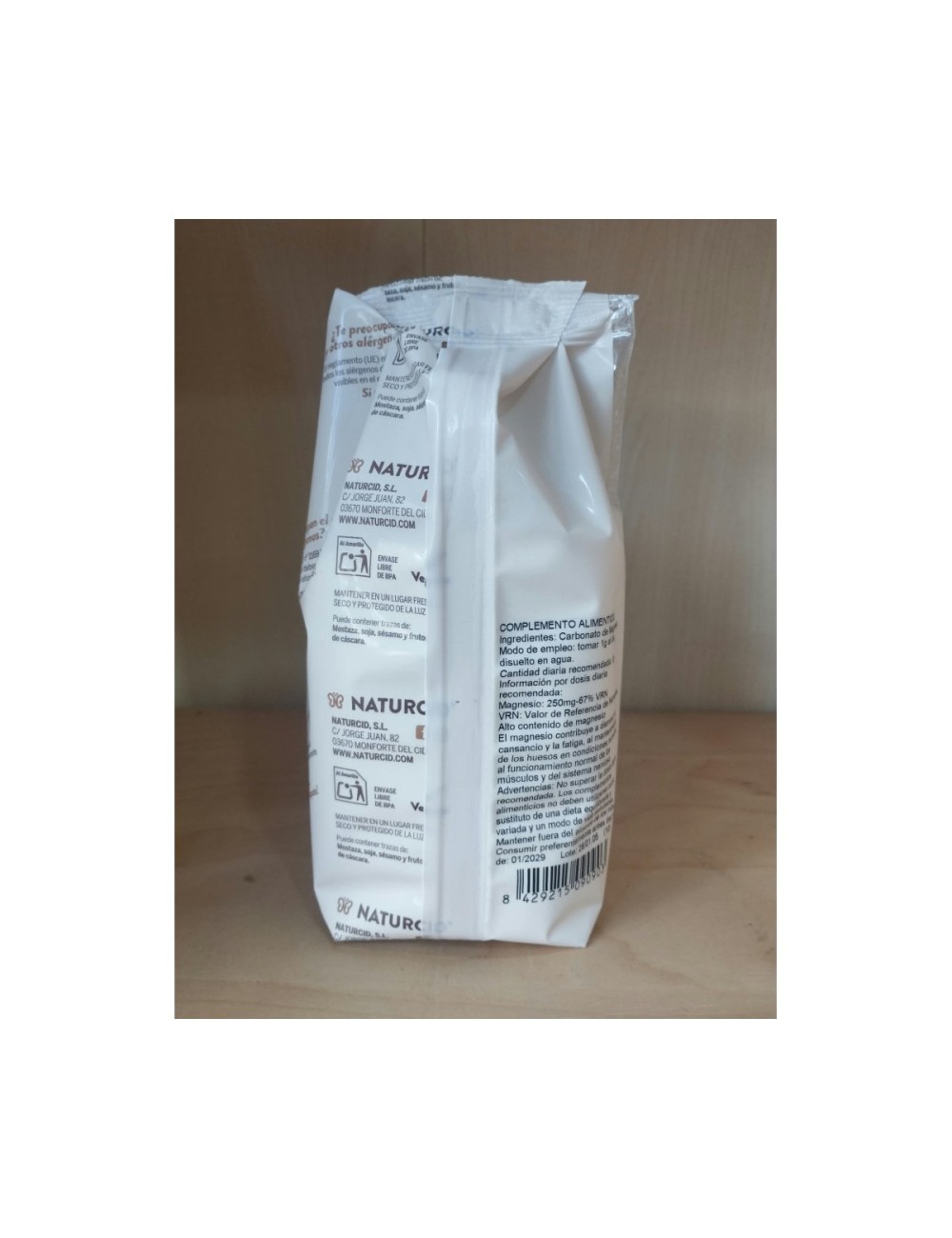 NATURCID CARBONATO DE MAGNESIO 100 GR