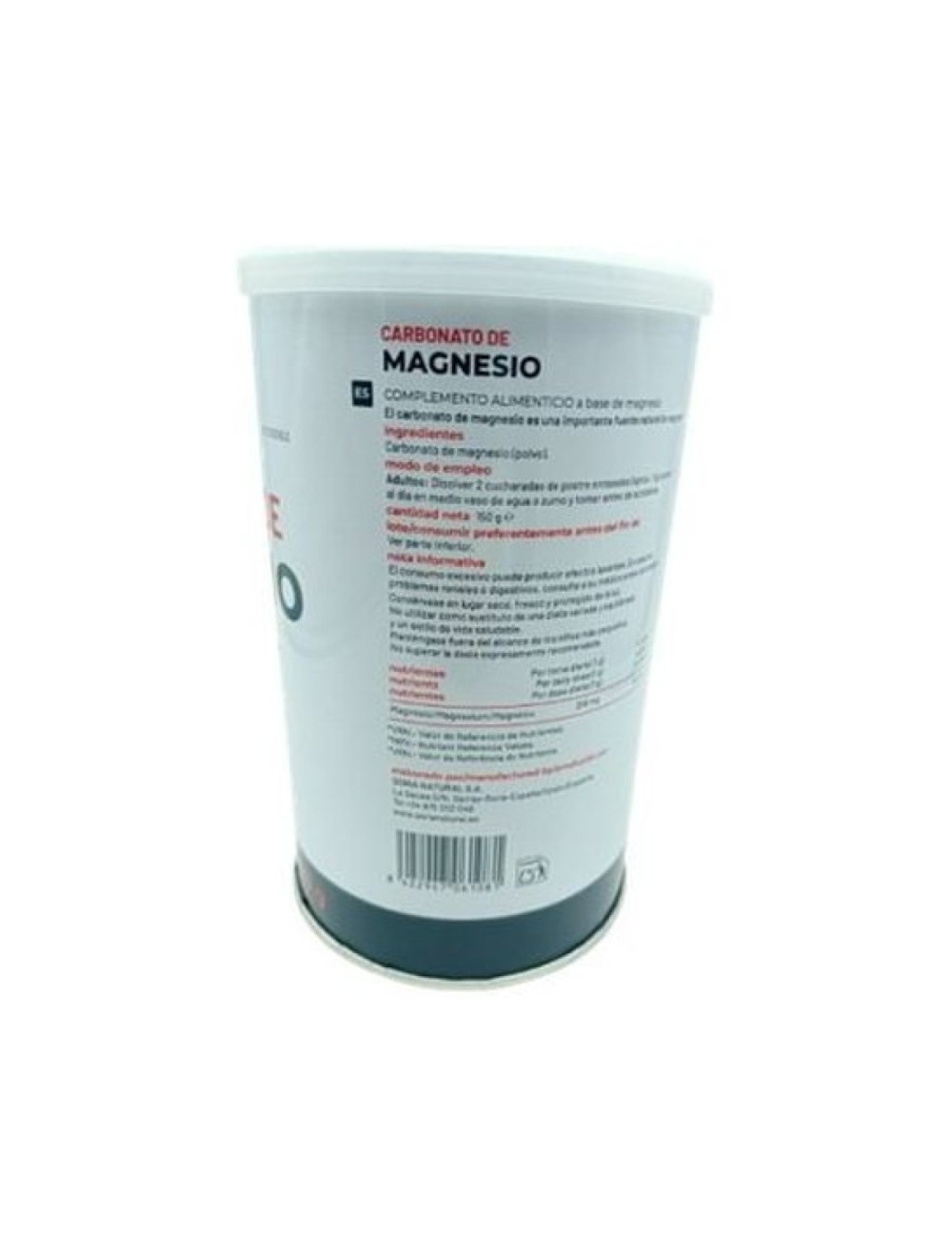 CARBONATO DE MAGNESIO 150 GR SORIA NATURAL