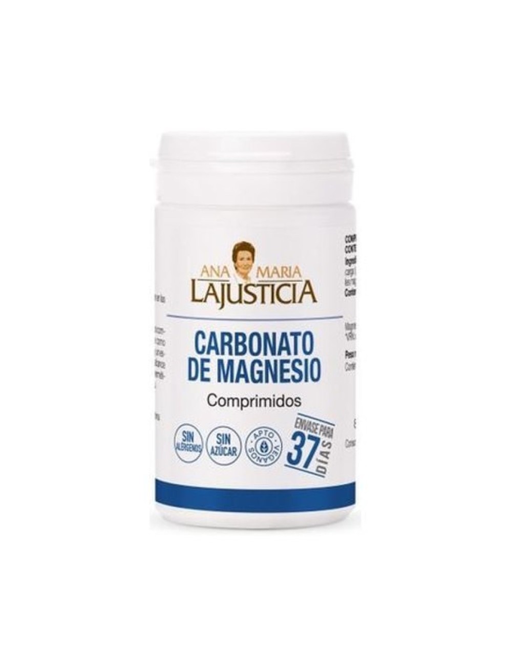 Carbonato de Magnesio 75 comp. ANA MARIA LA JUSTICIA