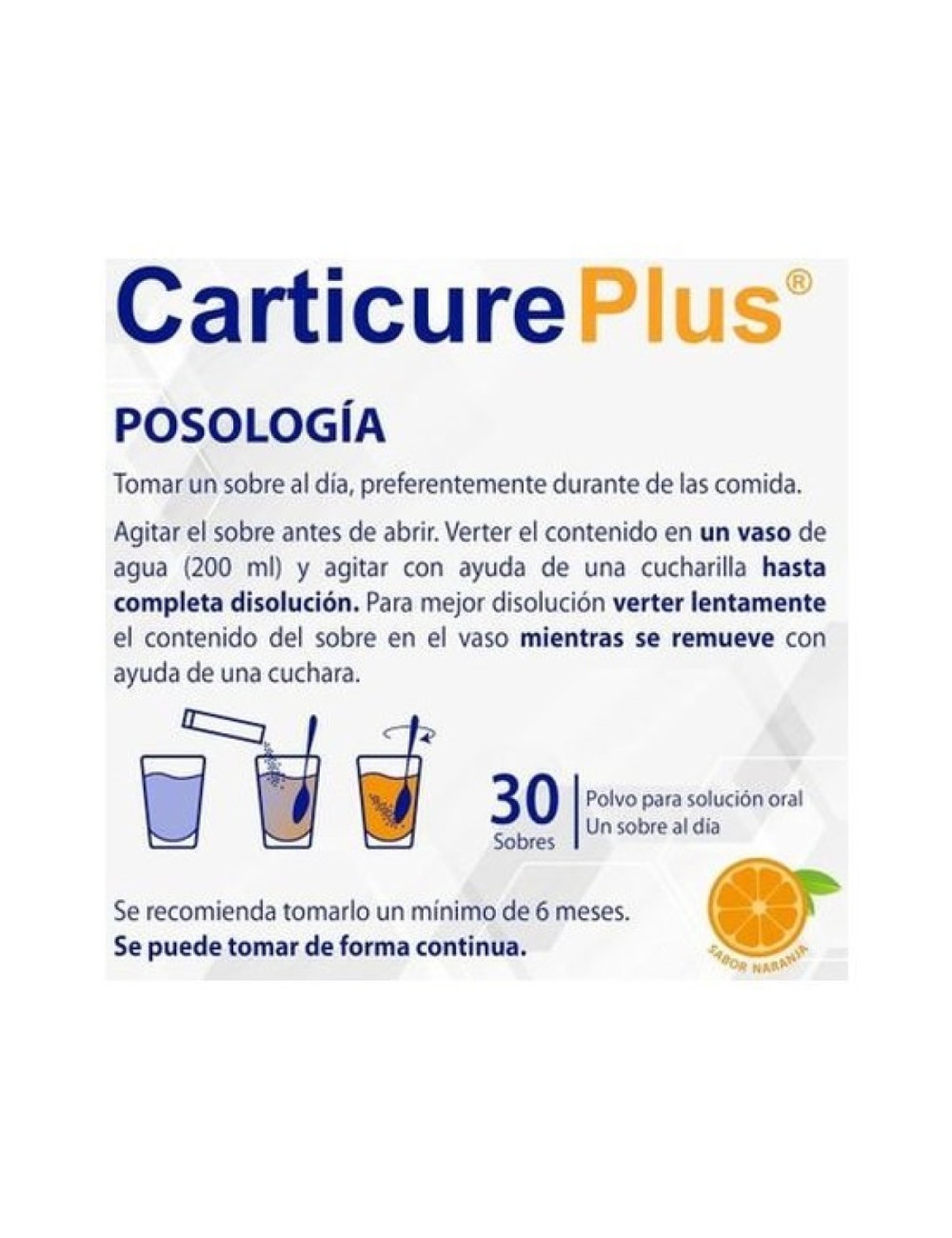 CARTICURE PLUS 30 SOBRES ARAFARMA