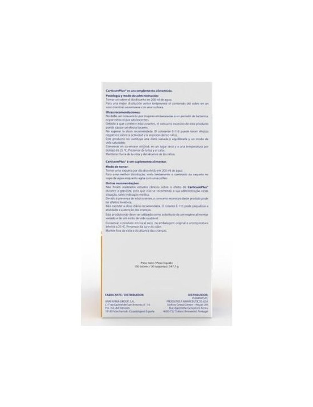 CARTICURE PLUS 30 SOBRES ARAFARMA