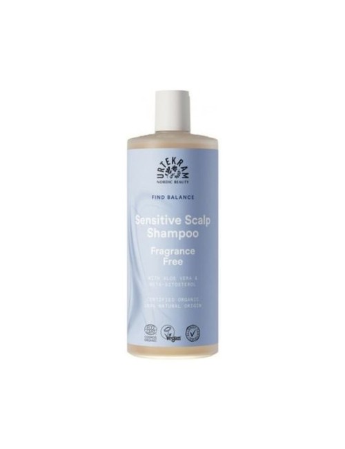 CHAMPÚ CUERO CABELLUDO SENSIBLE SIN FRAGANCIA 500 ML ECO URTEKRAM