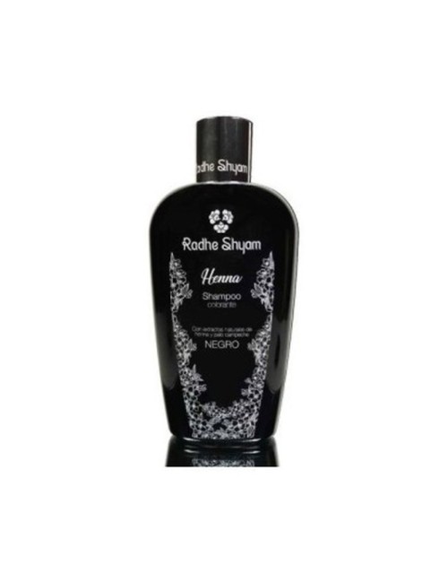 CHAMPÚ HENNA COLORANTE NEGRO 250 ML