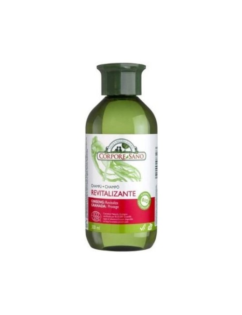 CHAMPÚ REVITALIZANTE GINSENG - GRANADA 300 ML CORPORE SANO