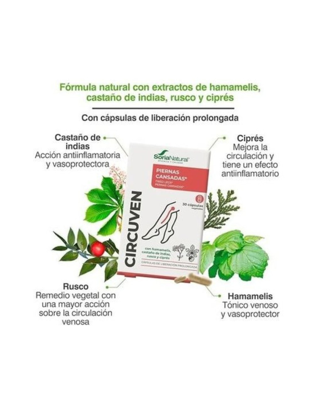 CIRCUVEN 30 CAP SORIA NATURAL