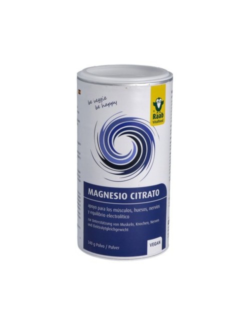 CITRATO MAGNESIO 340 GR POLVO RAAB
