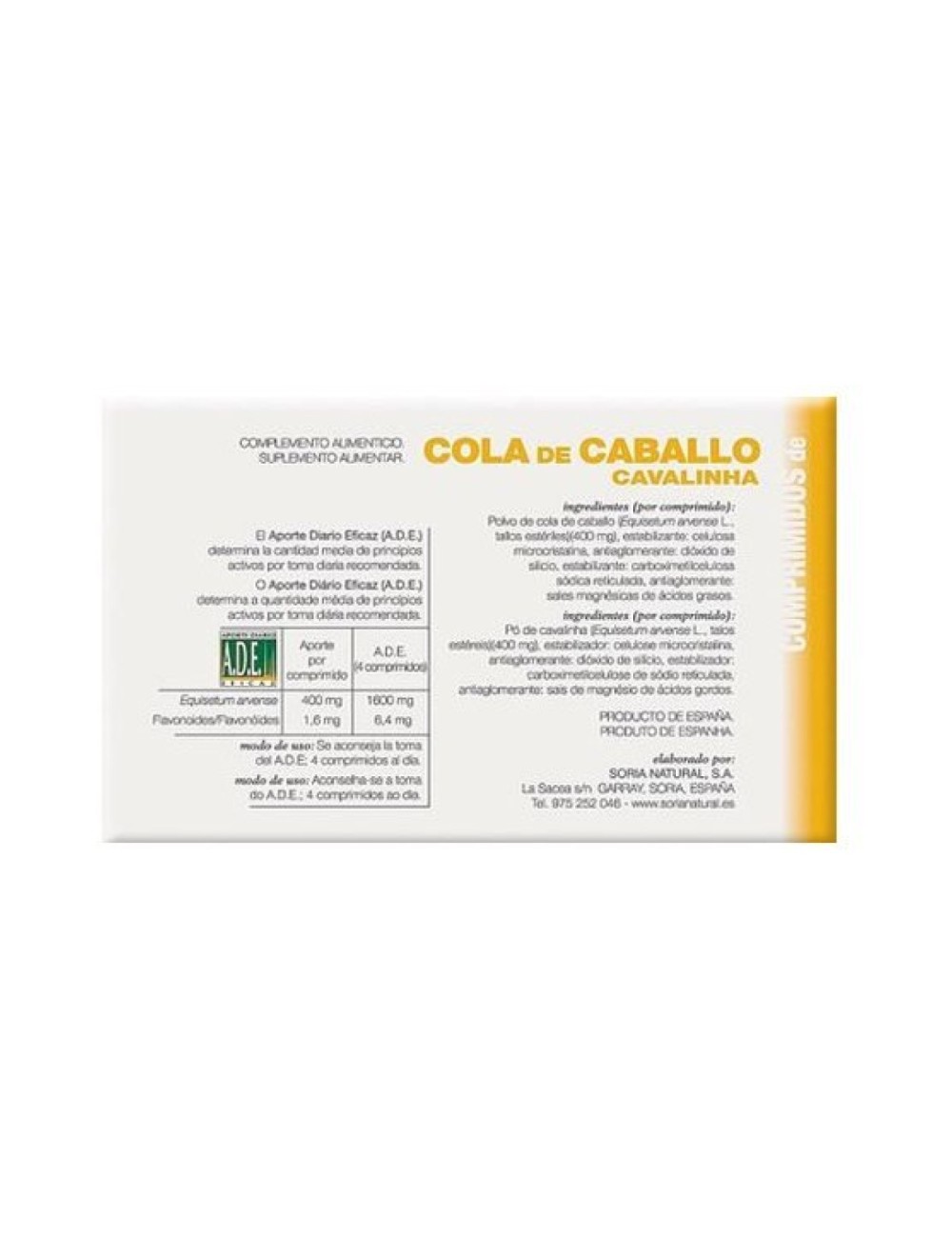 COLA DE CABALLO 60 COMP