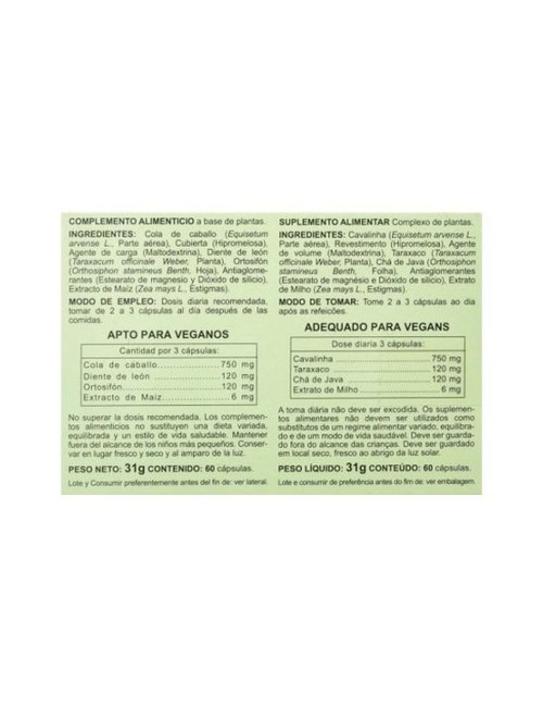 COLA DE CABALLO PLUS 60 CAP