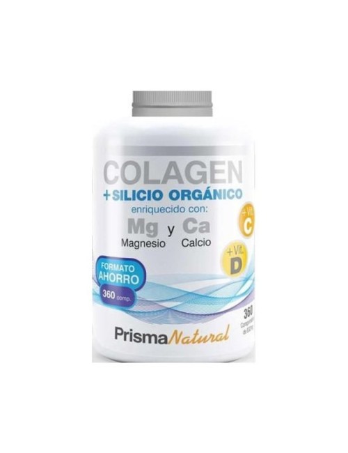 COLAGEN + SILICIO ORGÁNICO 360 CAPSULAS PRISMA NATURAL