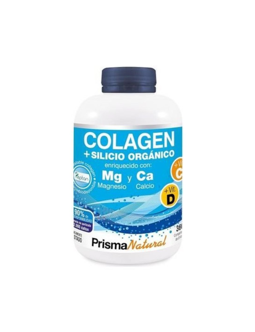 COLAGEN MARINO + SILICIO ORGÁNICO 360 CAPSULAS PRISMA NATURAL