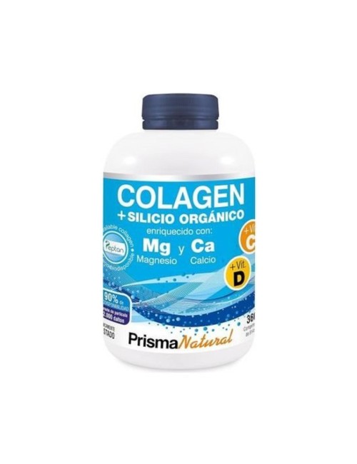 COLAGEN MARINO + SILICIO ORGÁNICO 360 CAPSULAS PRISMA NATURAL