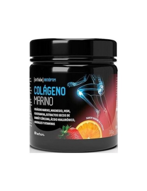 COLÁGENO MARINO ARTIOPTIM SABOR NARANJA Y FRESA 300 GR