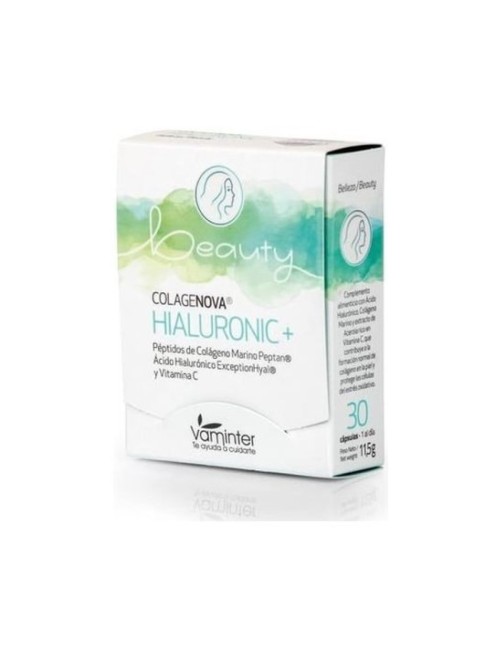 COLAGENOVA HIALURONIC + COLÁGENO 30 CAP