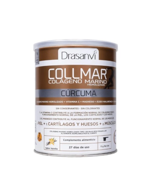 COLLMAR MAGNESIO CON CÚRCUMA SABOR VAINILLA 300 GR DRASANVI