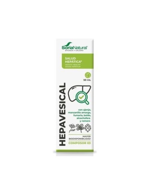SORIA NATURAL  COMPOSOR 03  HEPAVESICAL 50 ML