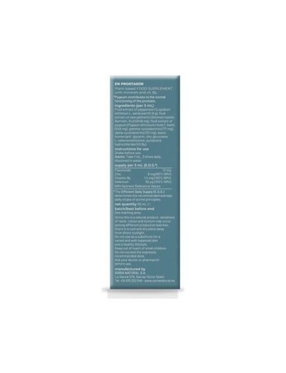 COMPOSOR 10 PROSTASOR 50 ML SORIA NATURAL
