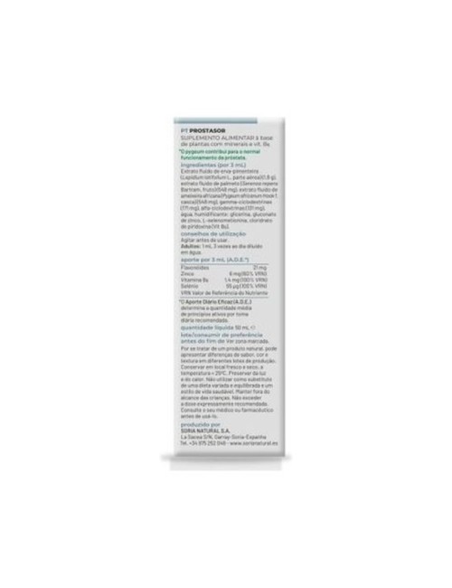 COMPOSOR 10 PROSTASOR 50 ML SORIA NATURAL