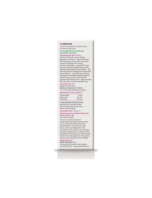 COMPOSOR 19 DEPÚLAN COMPLEX 50 ML SORIA NATURAL
