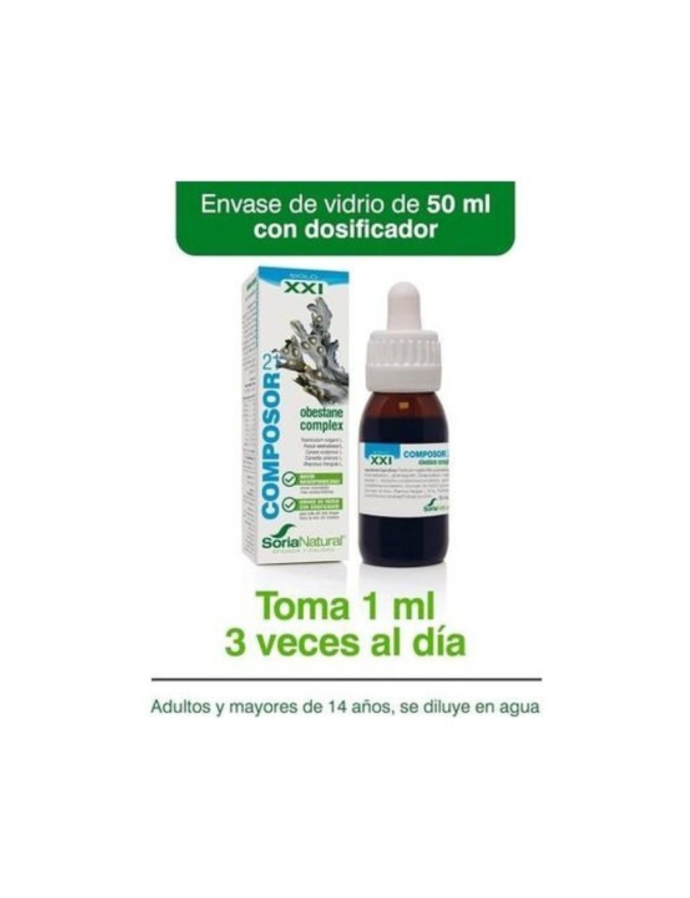 COMPOSOR 21 OBESTANE COMPLEX 50 ML SORIA NATURAL
