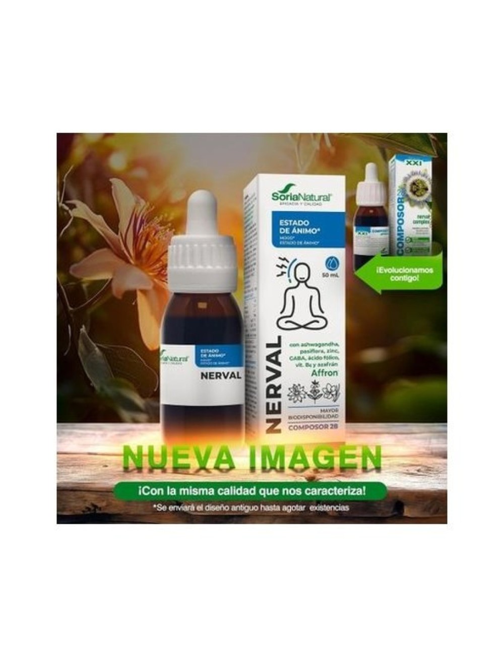 COMPOSOR 28 NERVAL COMPLEX 50 ML SORIA NATURAL