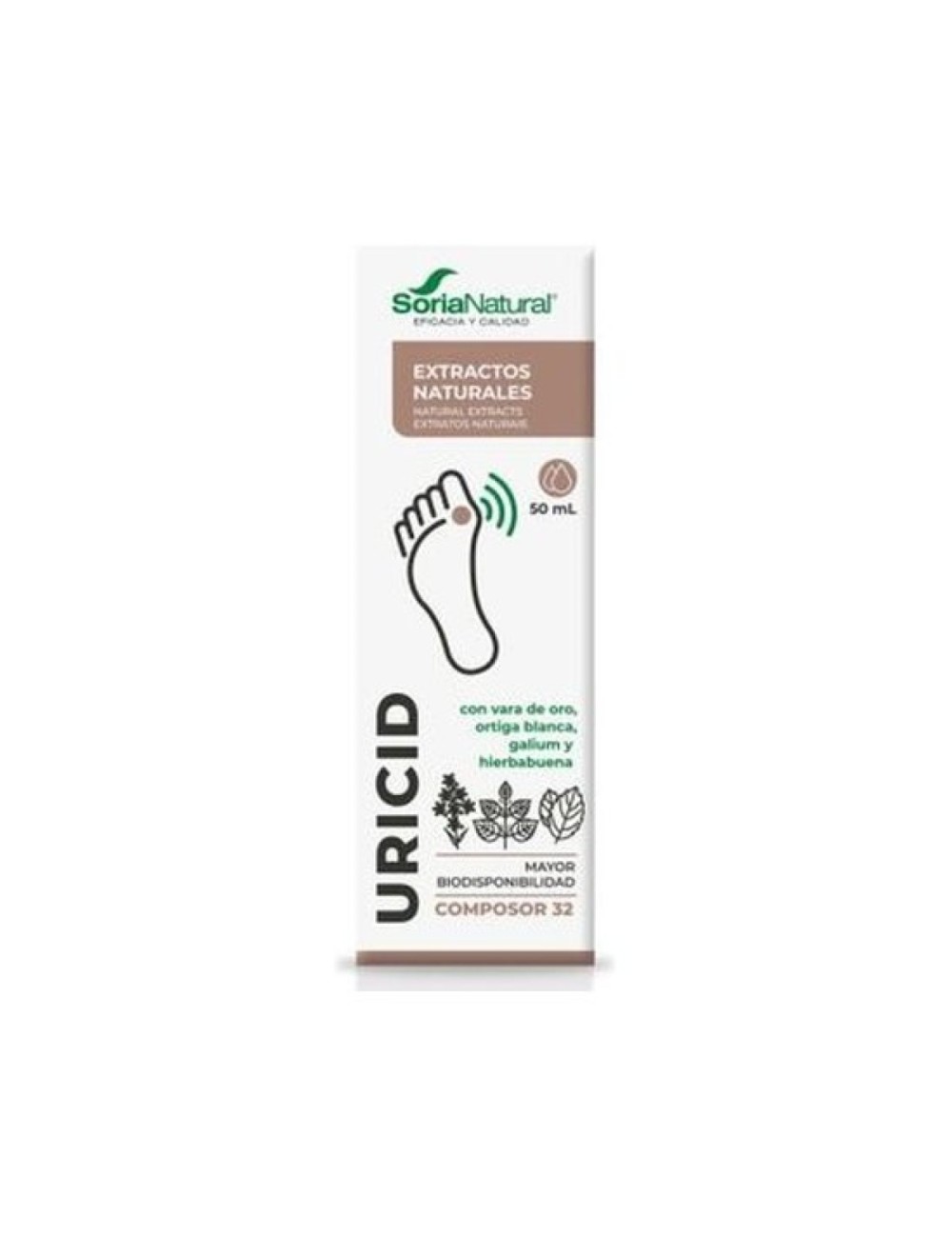 COMPOSOR 32 URICID COMPLEX 50ML SORIA NATURAL