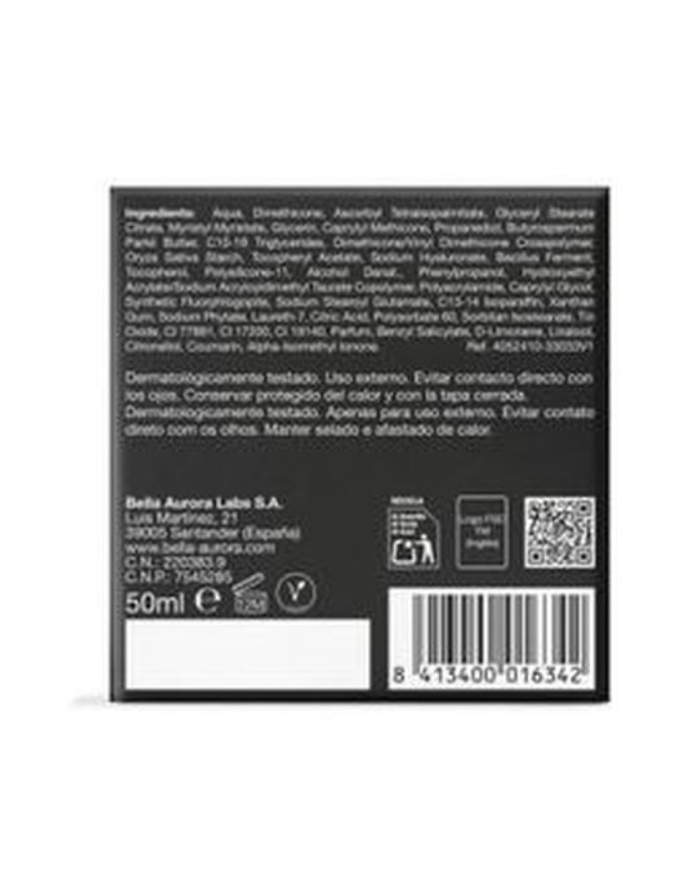 CREMA ILUMINADORA ANTIEDAD SUBLIME C-GLOW 50 ML BELLA AURORA