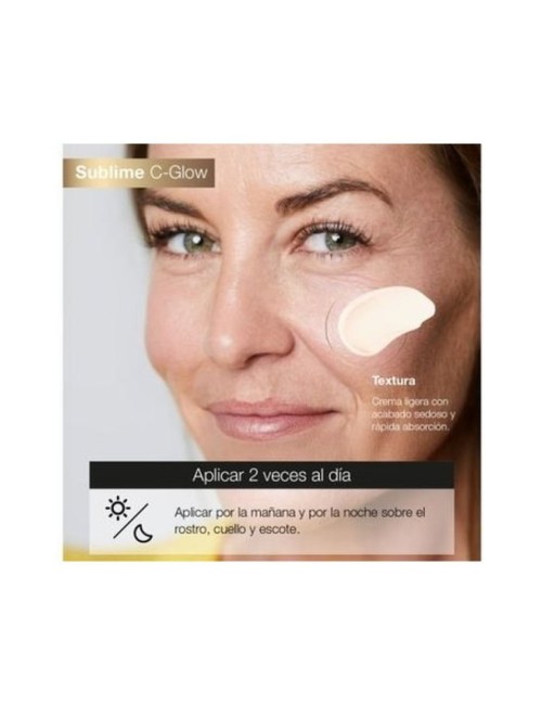 CREMA ILUMINADORA ANTIEDAD SUBLIME C-GLOW 50 ML BELLA AURORA