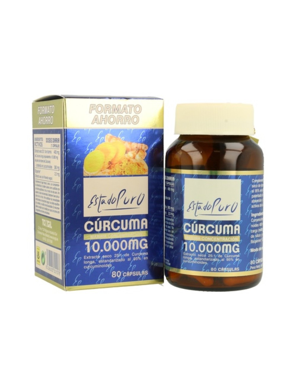 CÚRCUMA 1000 MG 80 CAPSULAS TONGIL