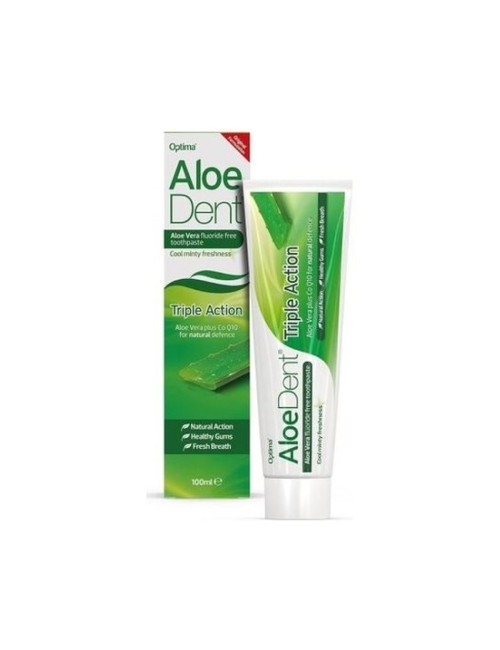 DENTÍFRICO ALOEDENT 100 ML TRIPLE ACCIÓN OPTIMA SOL NATURAL