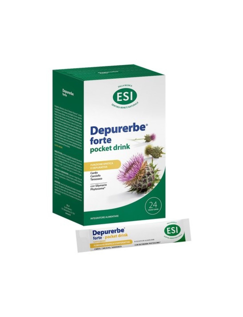 DEPURERBE FORTE POCKET DRINK 24 VIALES ESI