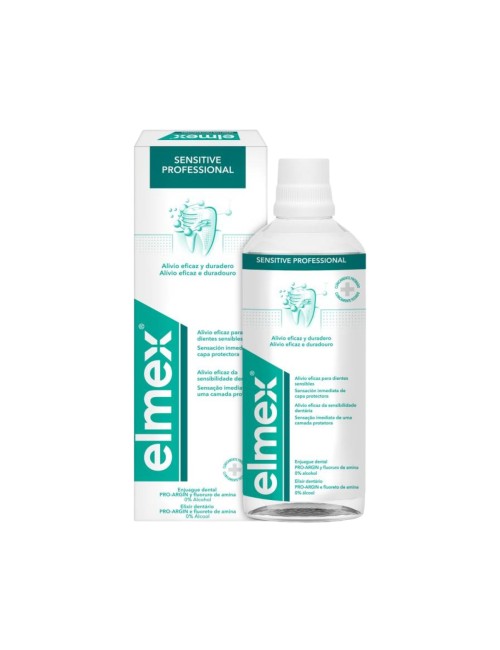 ENJUAGUE SENSITIVE PROFESSIONAL 400 ML ELMEX