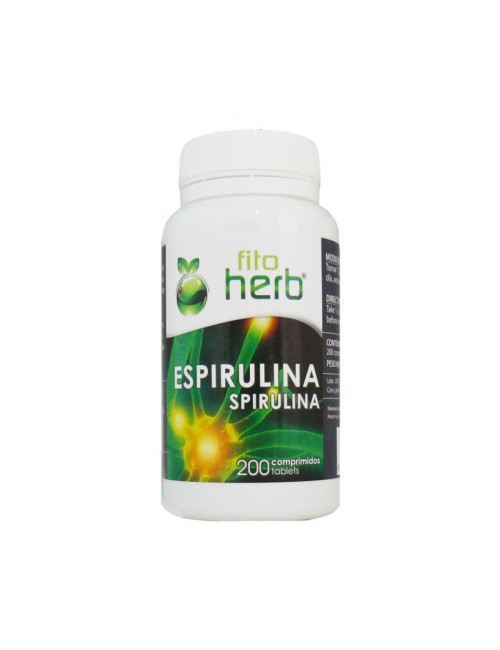 ESPIRULINA 200 COMPRIMIDOS FITO HERB